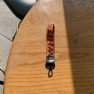 orange off-white lanyard (small version)